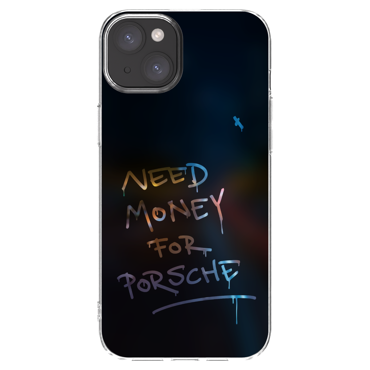 Picasee silikonski prozorni ovitek za Apple iPhone 15 Plus - Neon Nights