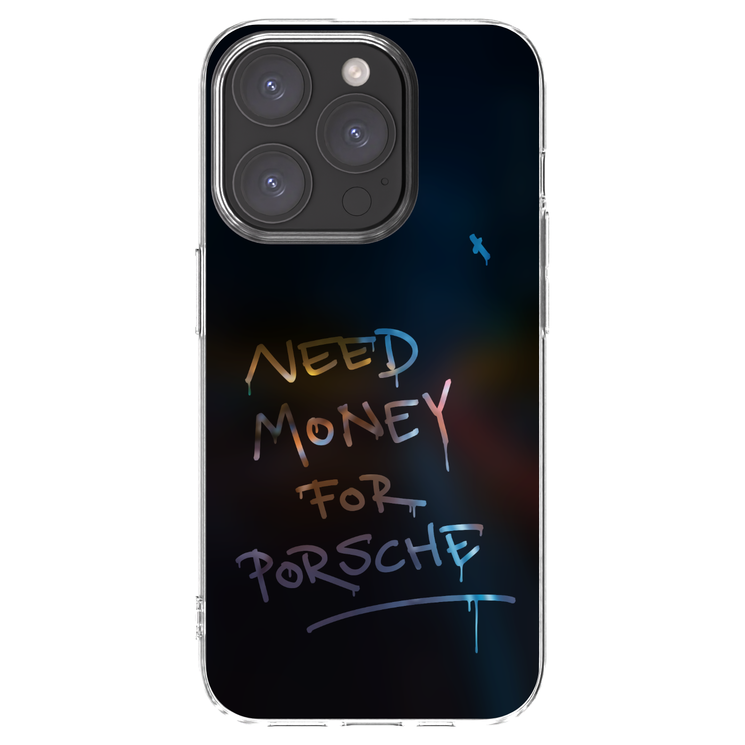Picasee silikonski prozorni ovitek za Apple iPhone 15 Pro - Neon Nights