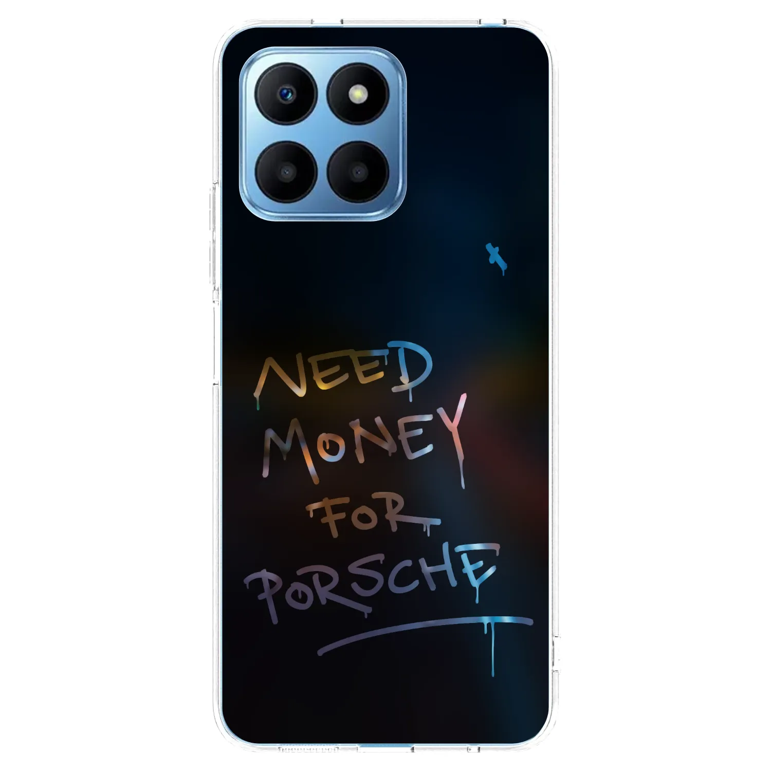 Picasee silikonski prozorni ovitek za Honor 70 Lite - Neon Nights