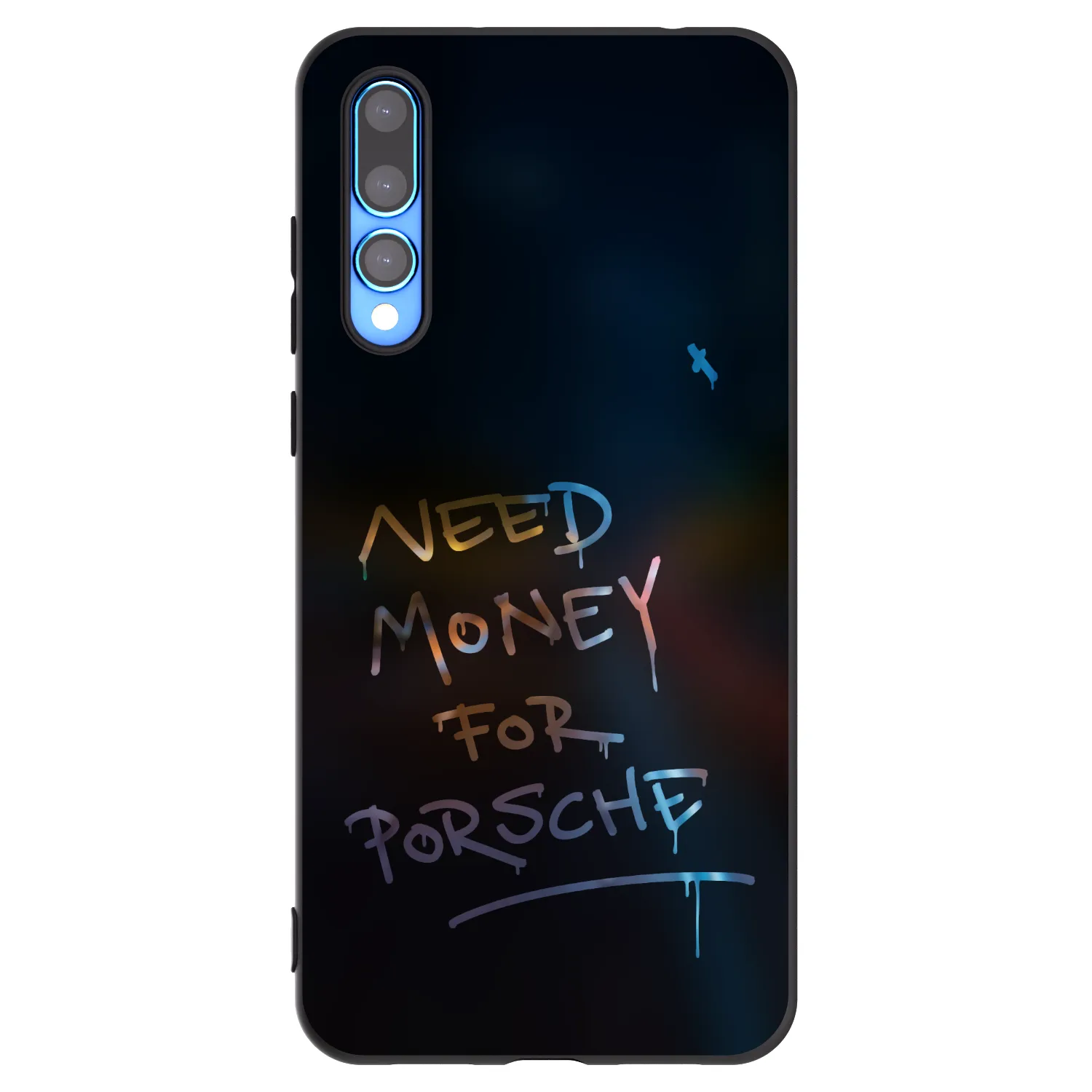 Picasee silikonski črni ovitek za Huawei P20 Pro - Neon Nights