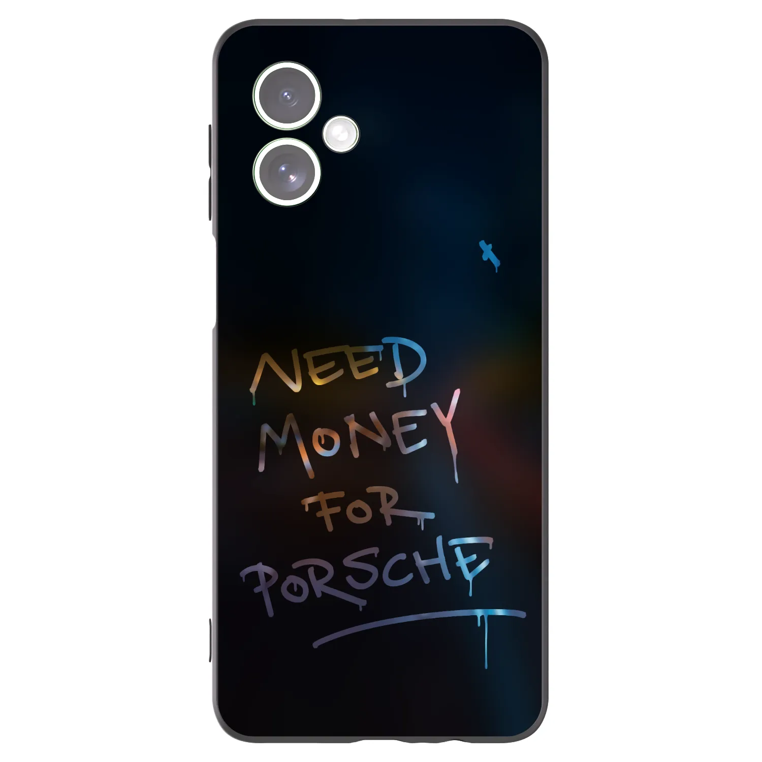 Picasee silikonski črni ovitek za Motorola Moto G54 5G - Neon Nights