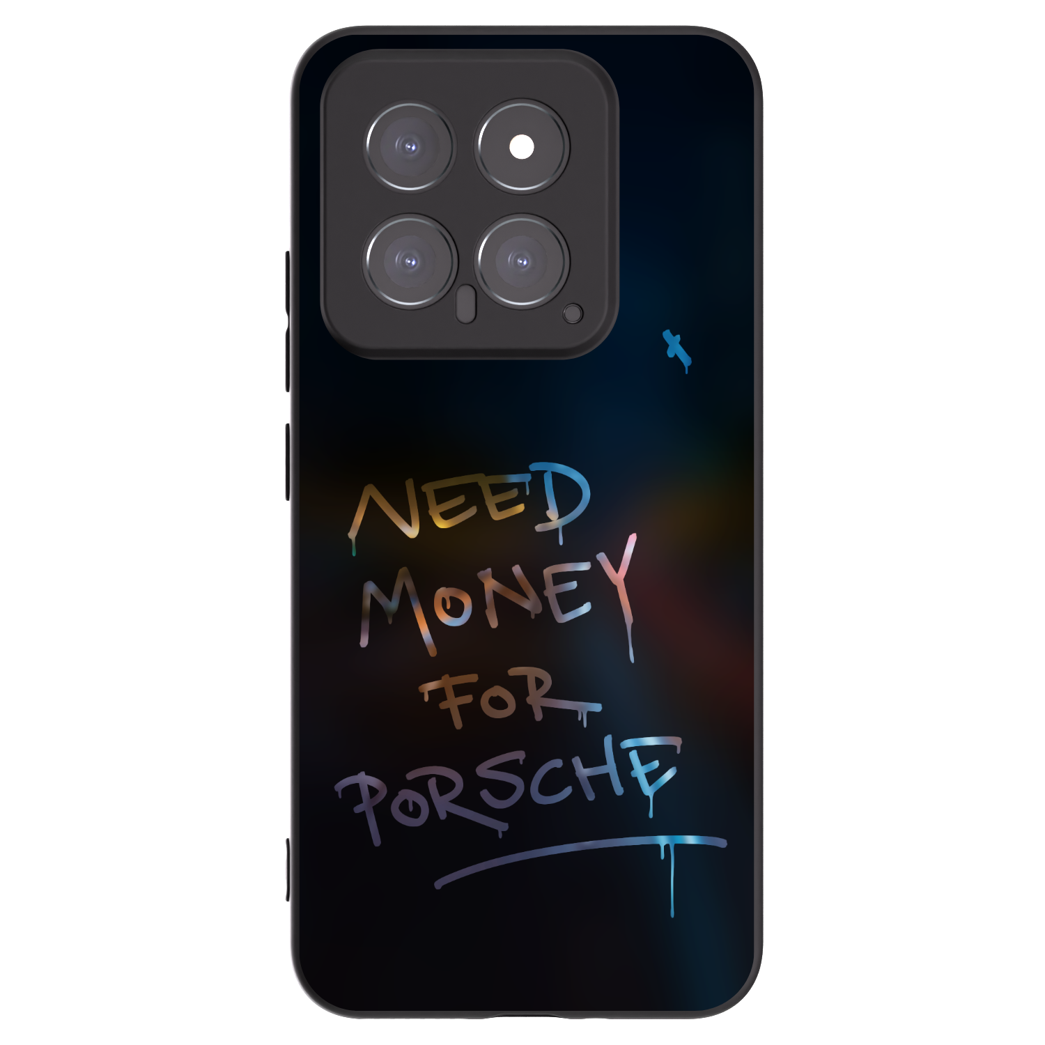 Picasee silikonski črni ovitek za Xiaomi 14 - Neon Nights