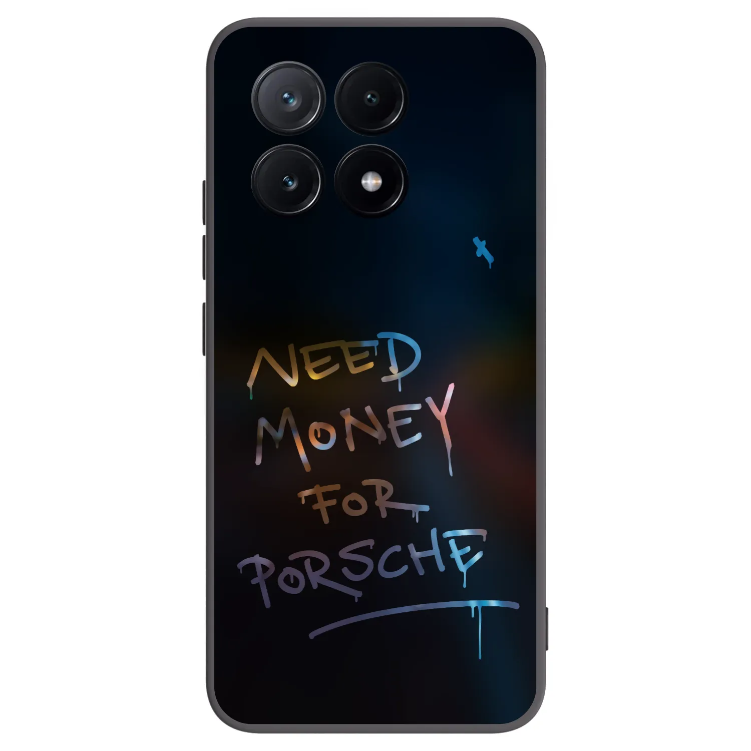 Picasee silikonski črni ovitek za Xiaomi Poco X6 Pro - Neon Nights