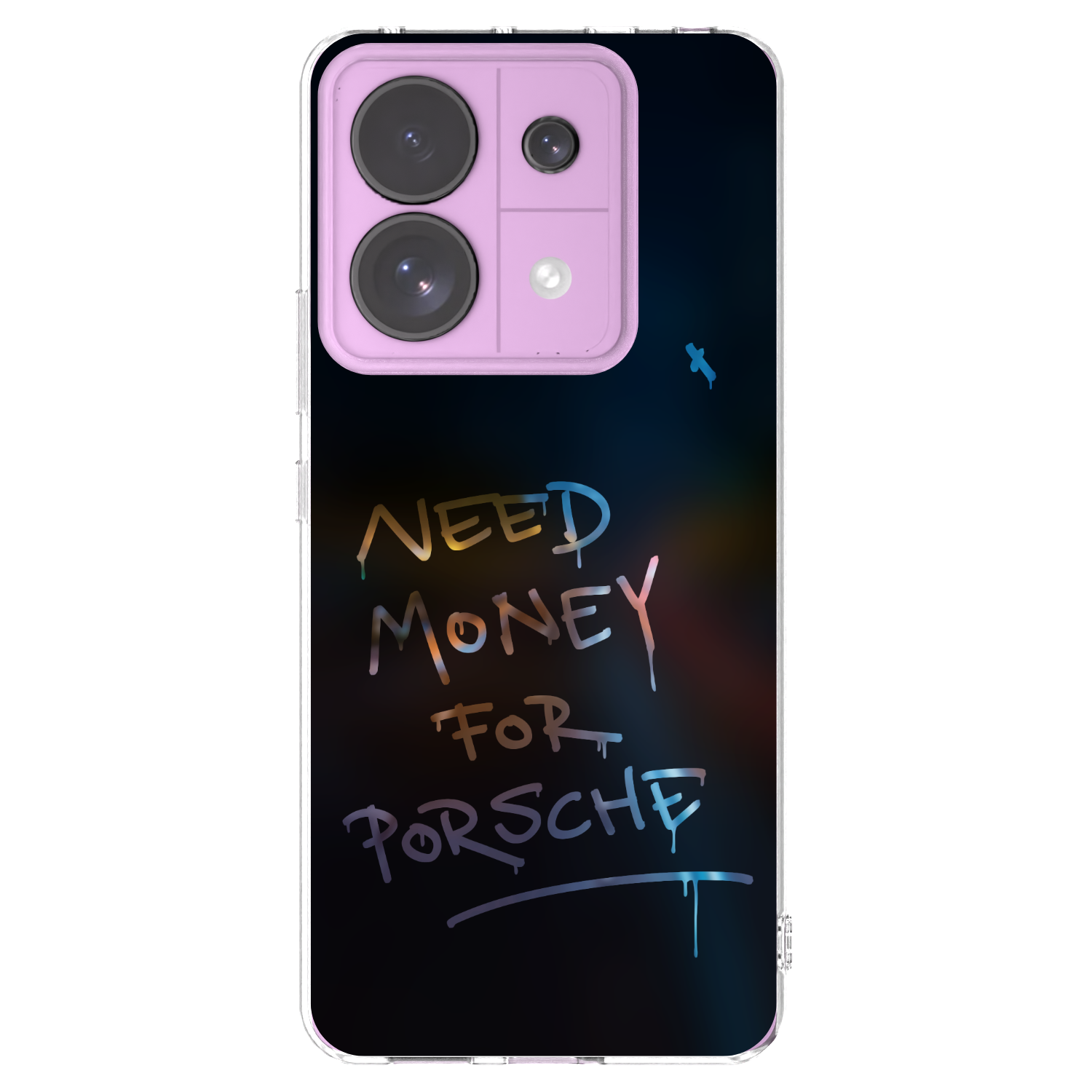 Picasee silikonski prozorni ovitek za Xiaomi Redmi Note 13 Pro 5G - Neon Nights