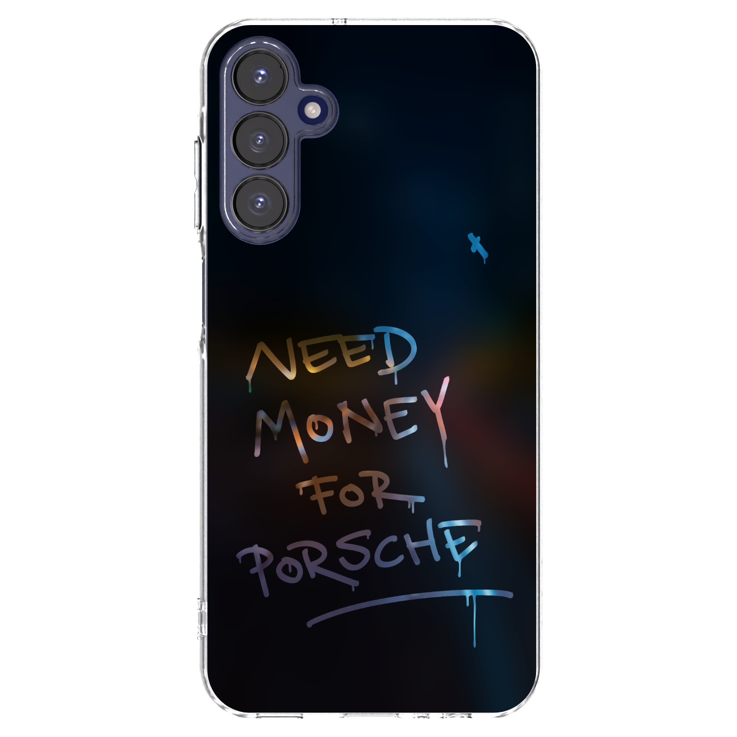 Picasee silikonski prozorni ovitek za Samsung Galaxy A15 A155F 4G - Neon Nights