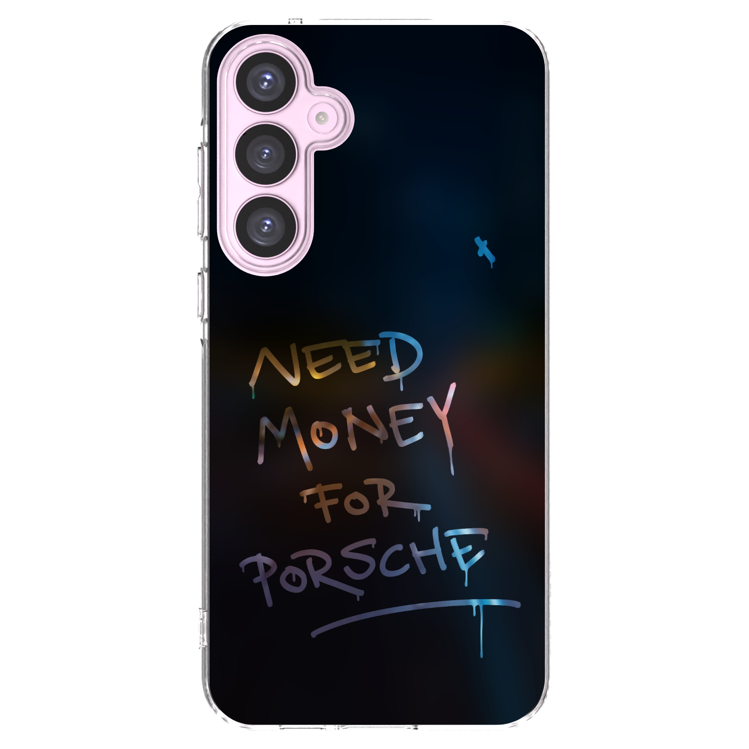 Picasee silikonski prozorni ovitek za Samsung Galaxy A55 5G A556B - Neon Nights