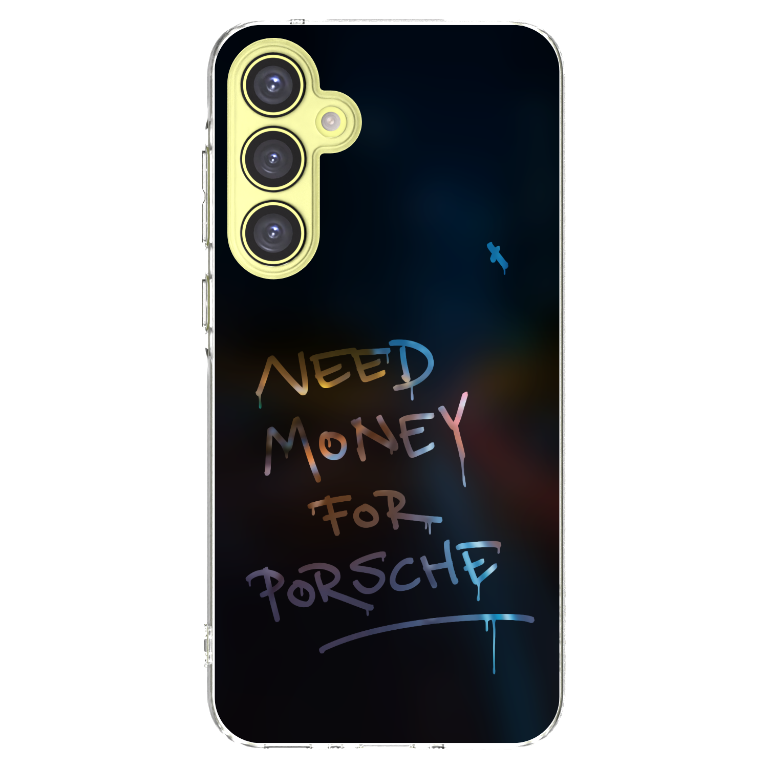 Picasee silikonski prozorni ovitek za Samsung Galaxy A35 5G A356B - Neon Nights