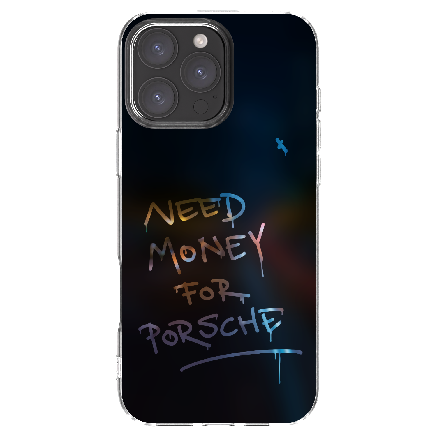 Picasee silikonski prozorni ovitek za Apple iPhone 16 Pro Max - Neon Nights