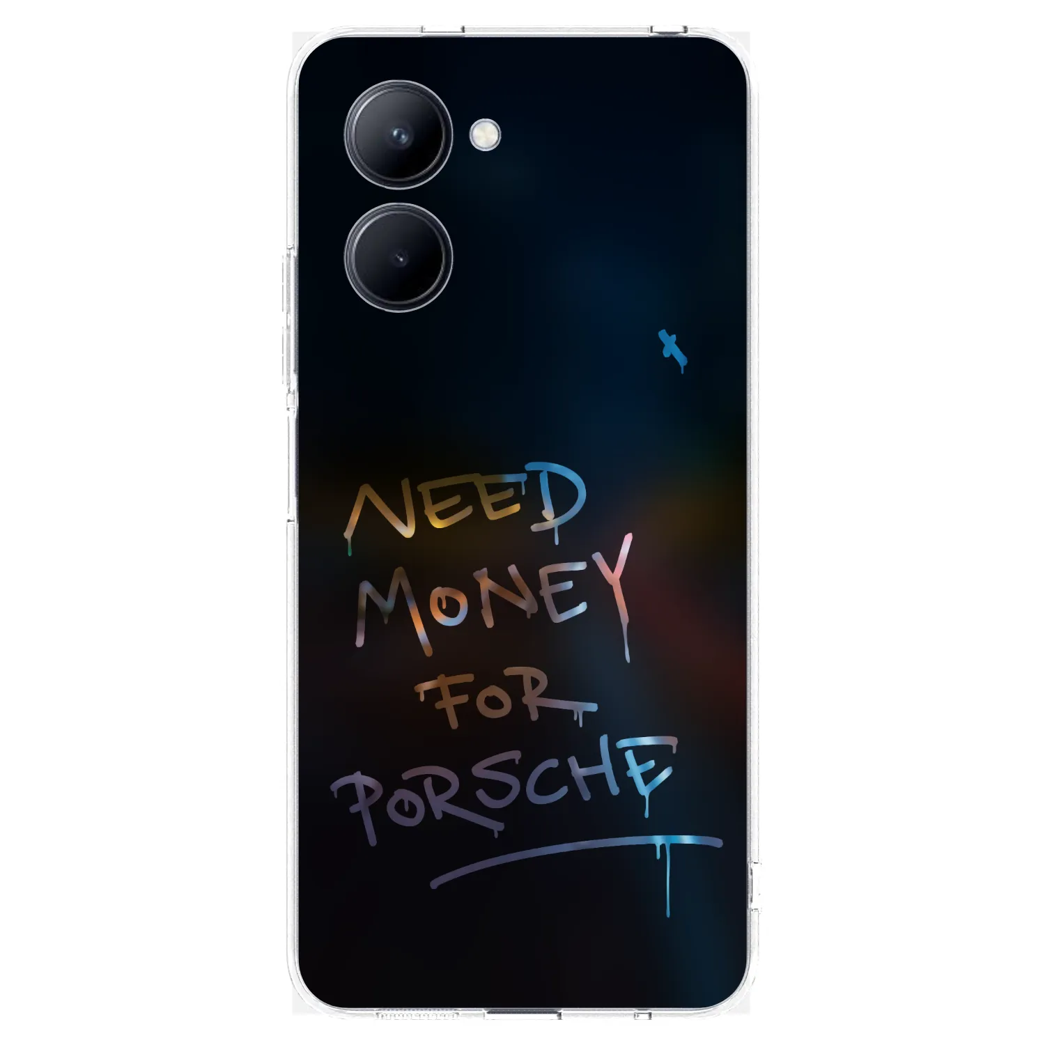Picasee silikonski prozorni ovitek za Realme C33 (2023) - Neon Nights