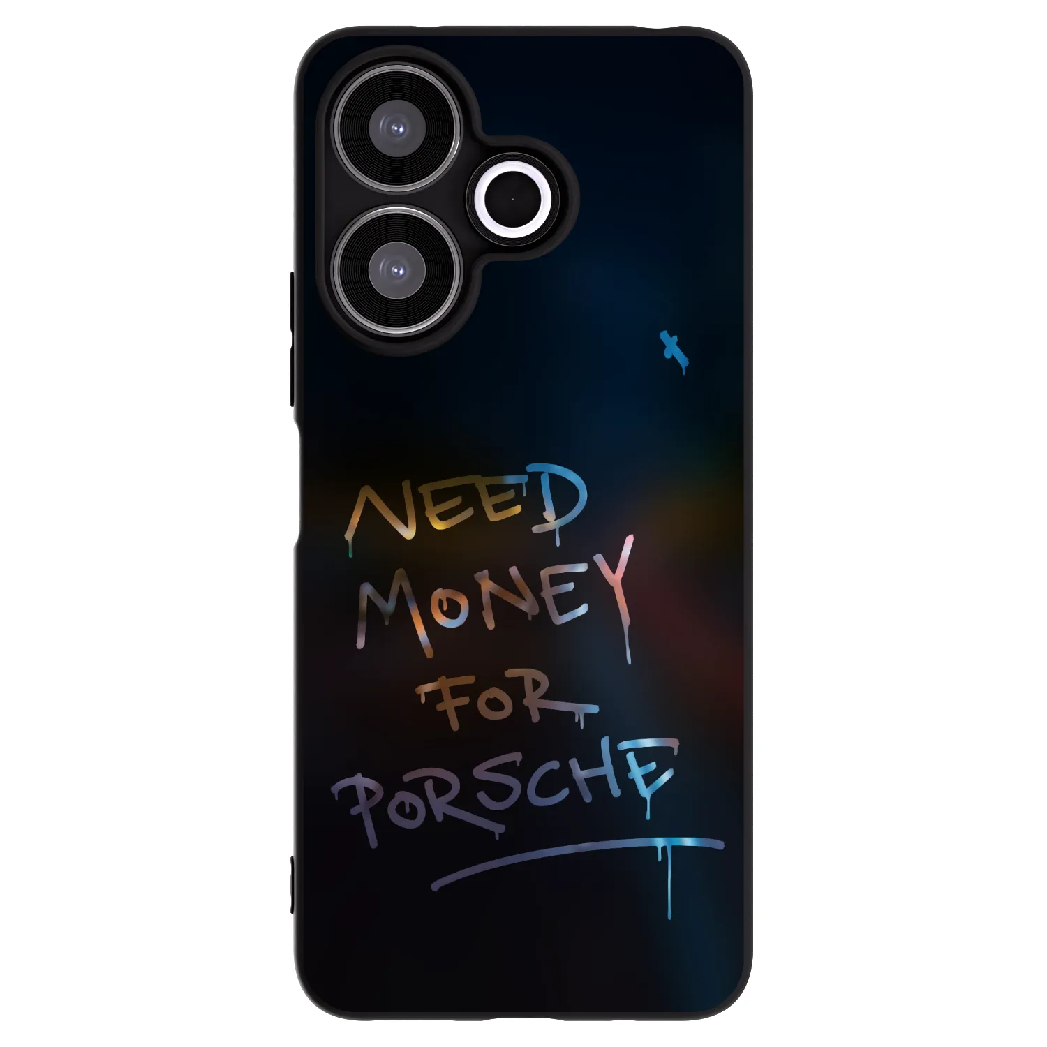 Picasee silikonski črni ovitek za Xiaomi Redmi 13 4G - Neon Nights