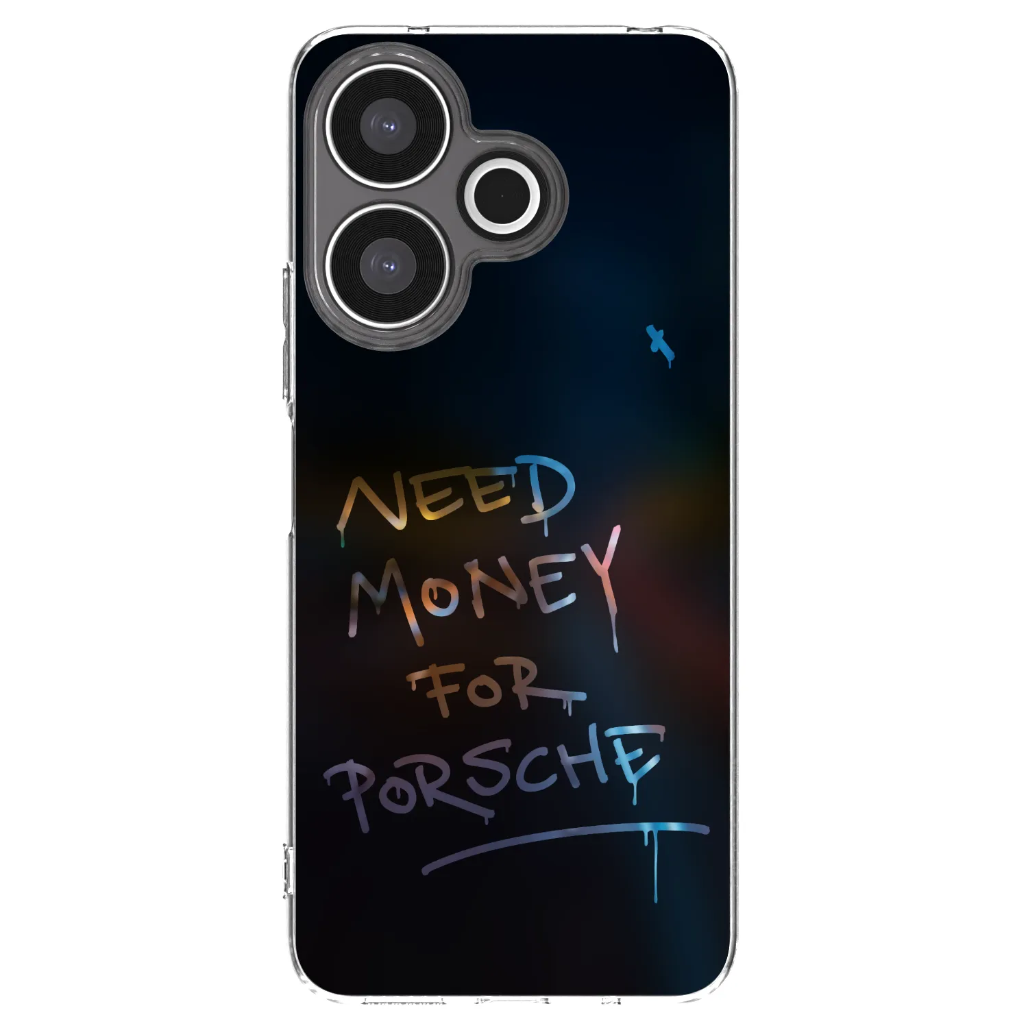 Picasee silikonski prozorni ovitek za Xiaomi Redmi 13 4G - Neon Nights