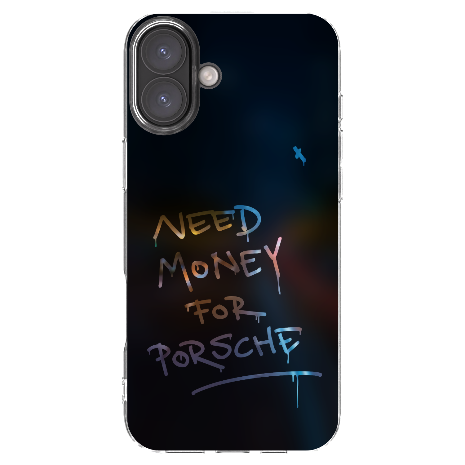 Picasee silikonski prozorni ovitek za Apple iPhone 16 Plus - Neon Nights