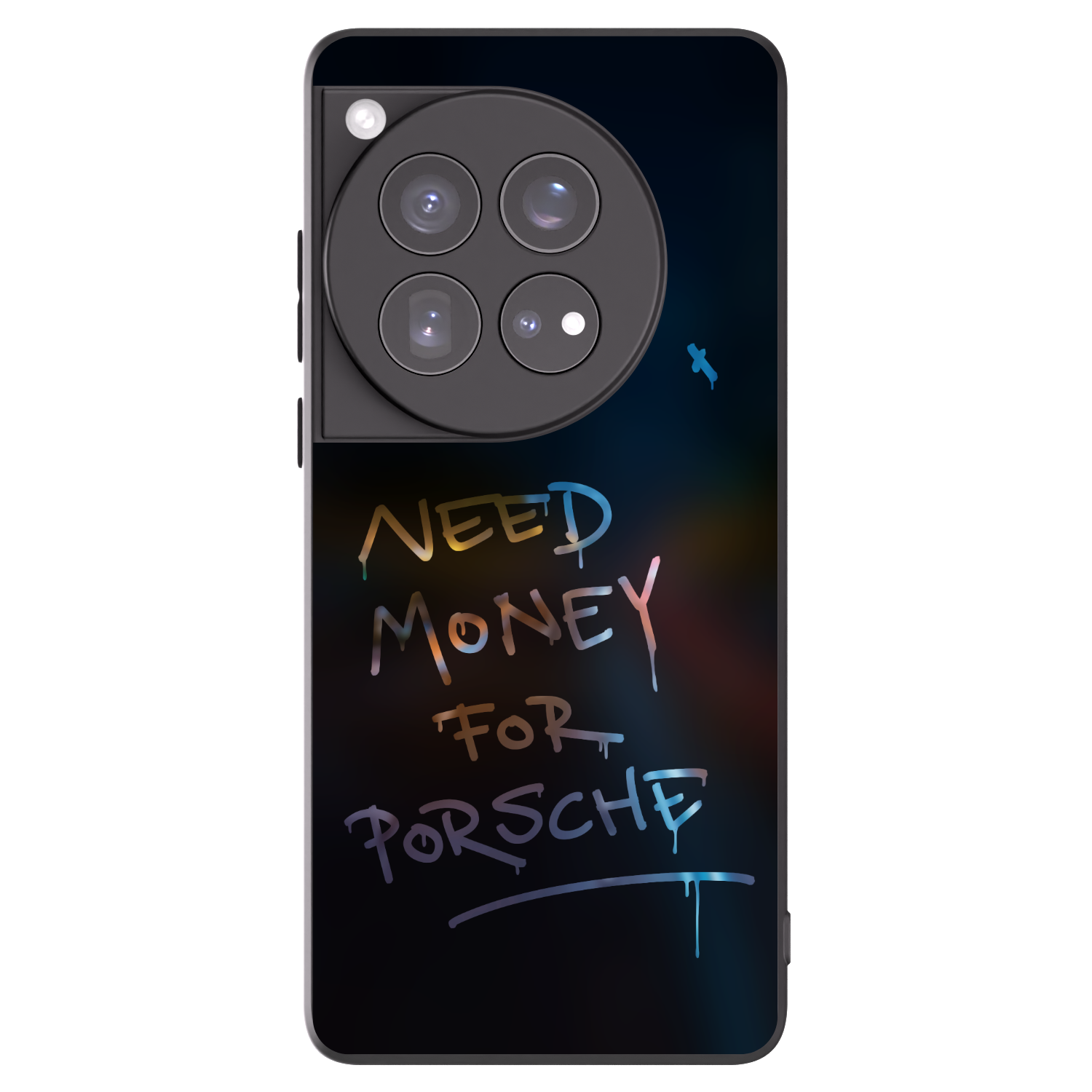 Picasee silikonski črni ovitek za OnePlus 12 5G - Neon Nights