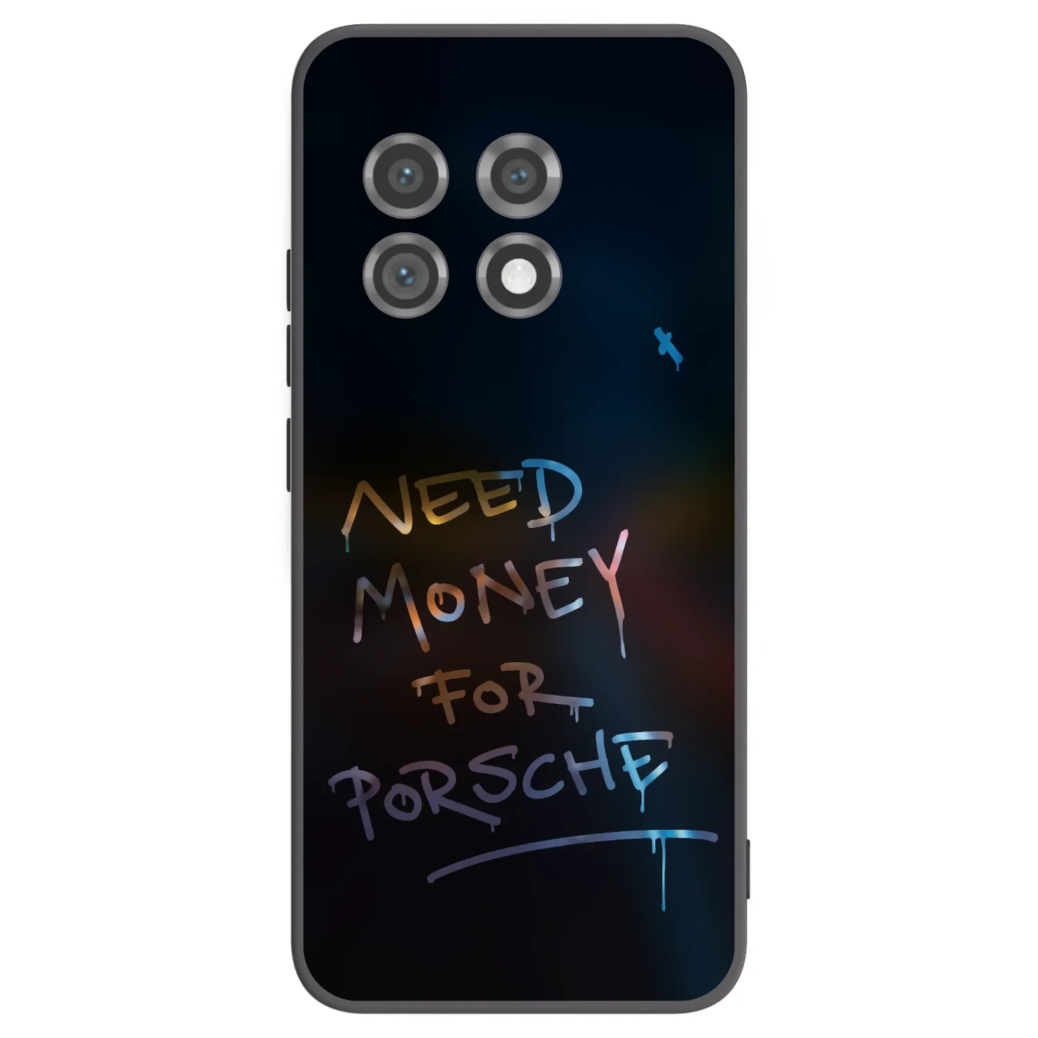 Picasee silikonski črni ovitek za OnePlus 11 5G - Neon Nights