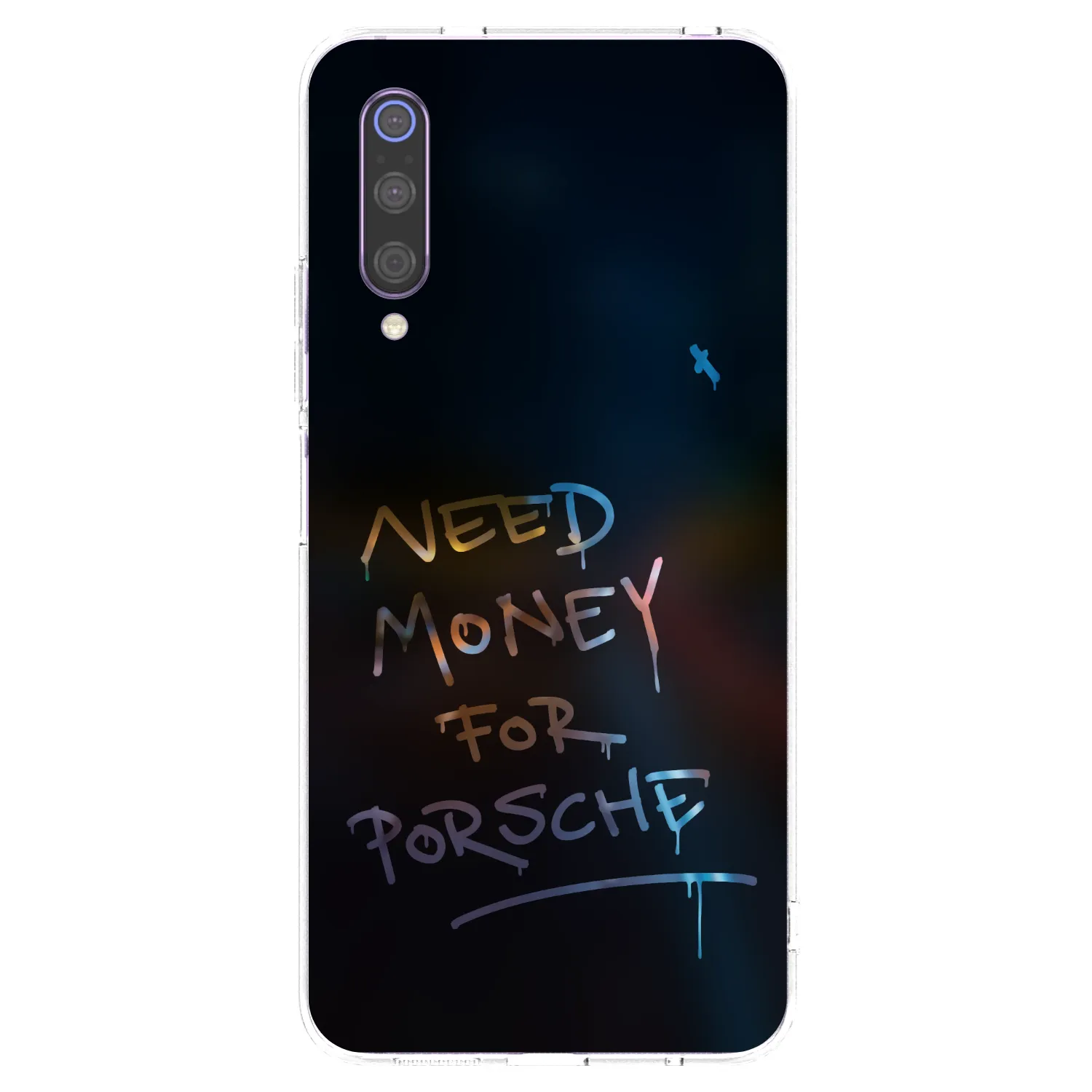Picasee silikonski prozorni ovitek za Xiaomi Mi 9 - Neon Nights