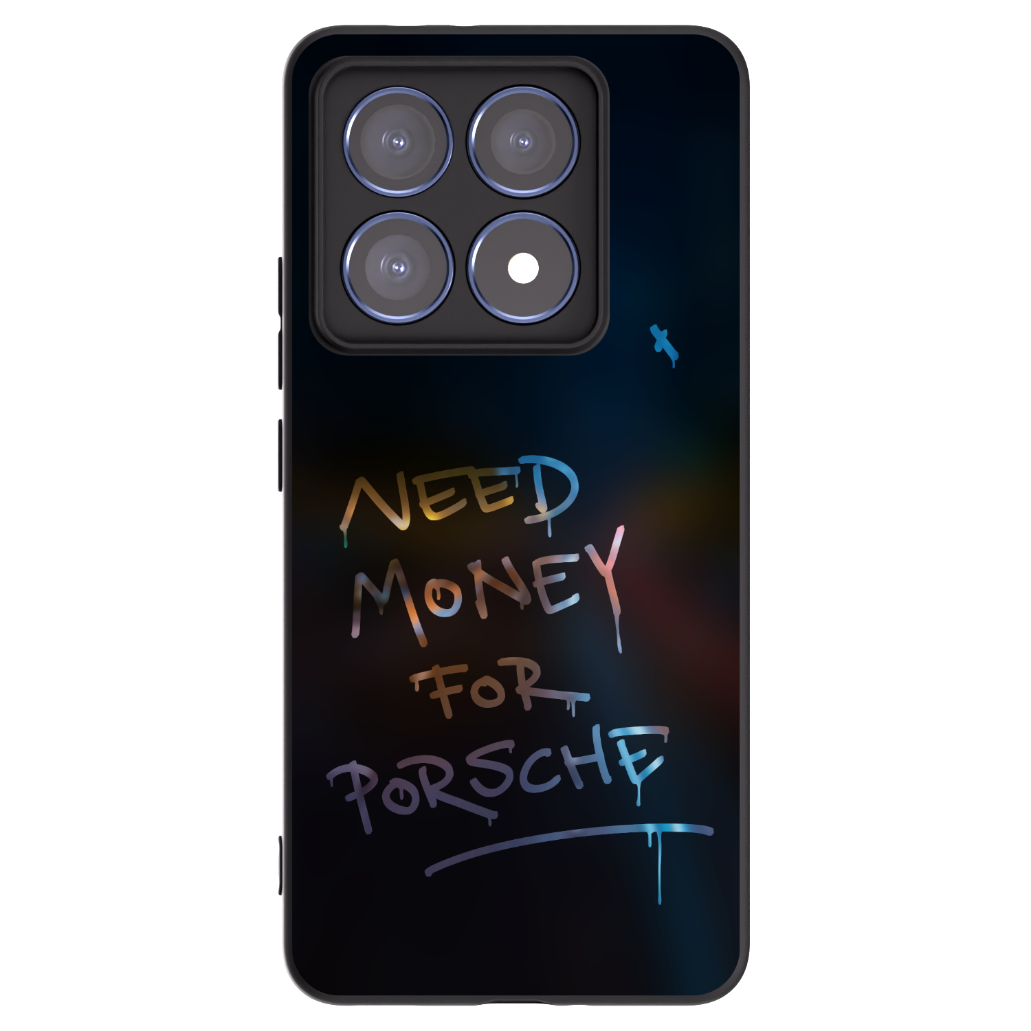 Picasee silikonski črni ovitek za Xiaomi 14T Pro - Neon Nights