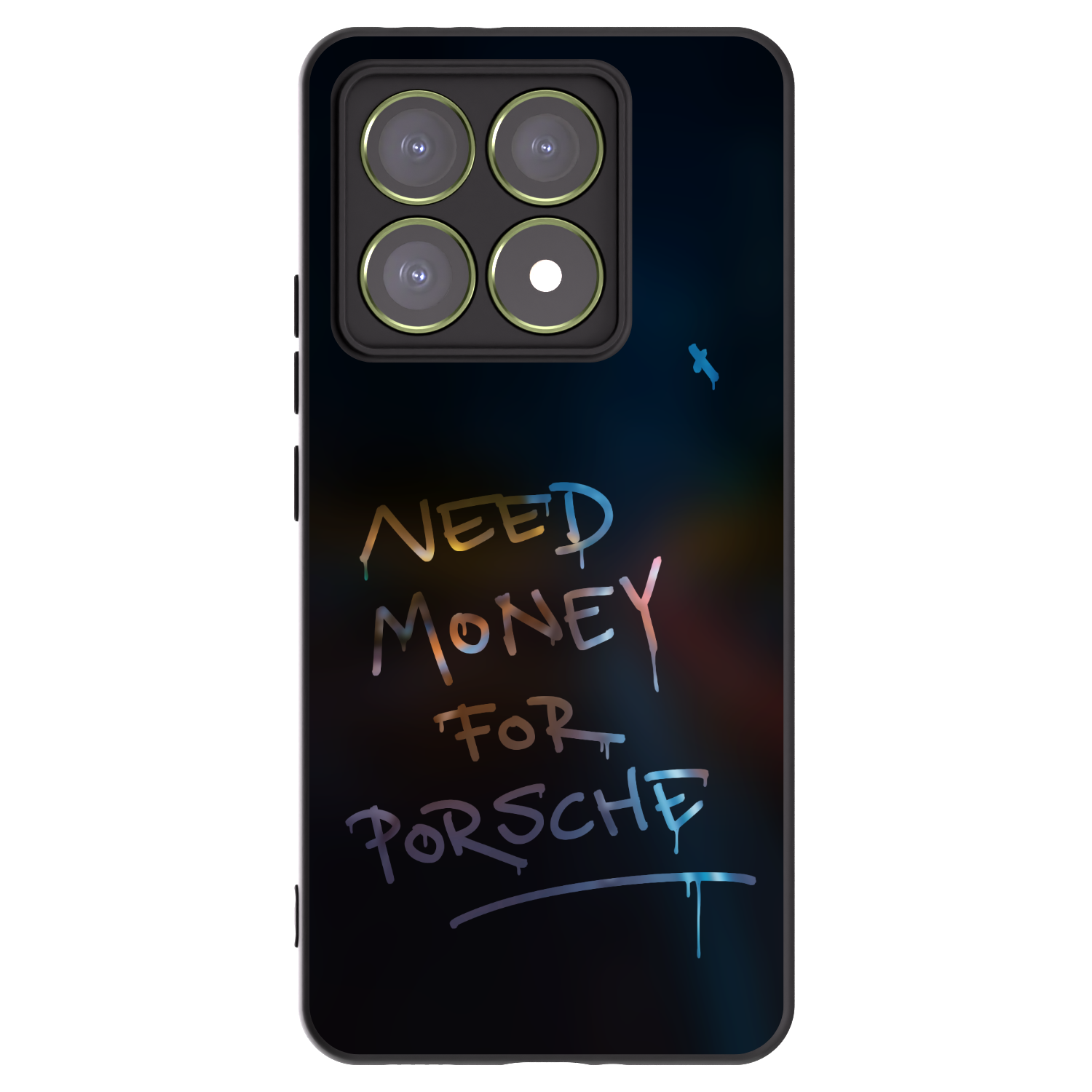 Picasee silikonski črni ovitek za Xiaomi 14T - Neon Nights