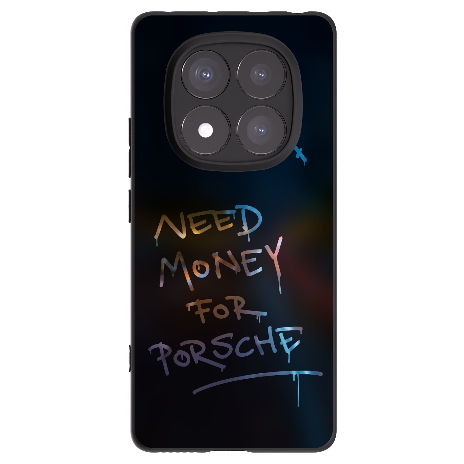 Picasee silikonski črni ovitek za Xiaomi Redmi Note 14 Pro 5G - Neon Nights