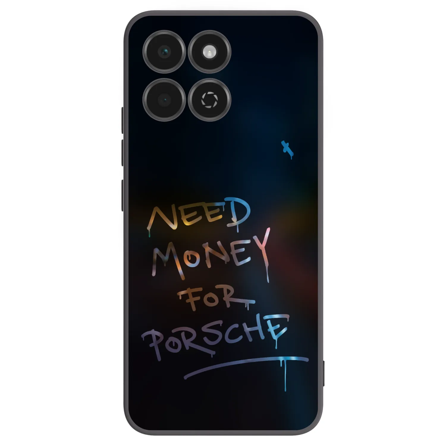 Picasee silikonski črni ovitek za Honor 200 Smart 5G - Neon Nights