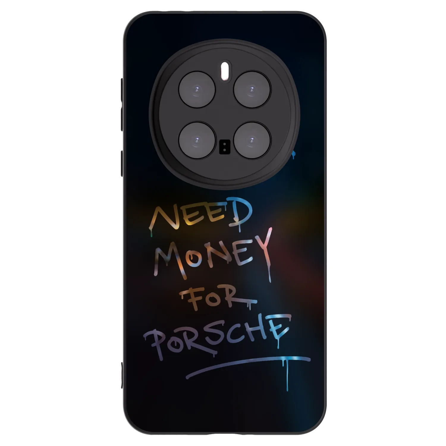 Picasee silikonski črni ovitek za Honor Magic7 Pro 5G - Neon Nights