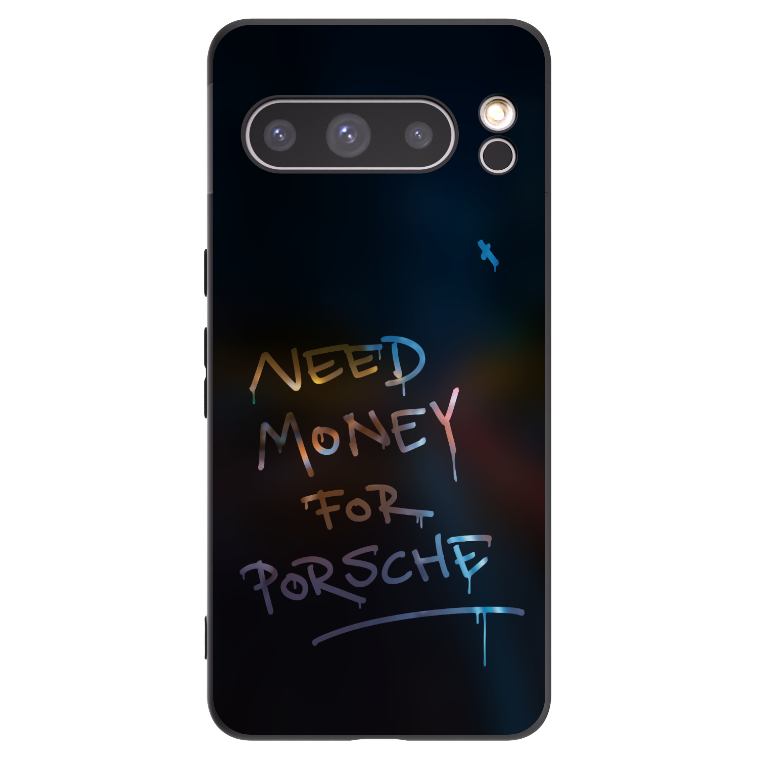 Picasee silikonski črni ovitek za Google Pixel 8 Pro - Neon Nights