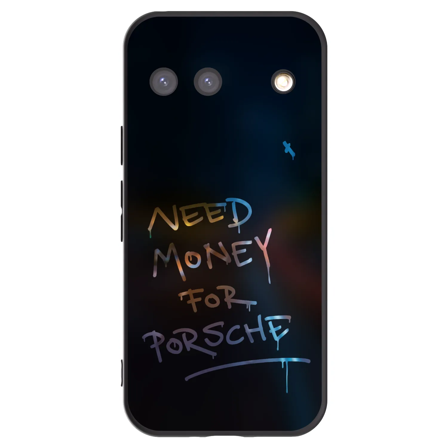 Picasee silikonski črni ovitek za Google Pixel 9 - Neon Nights