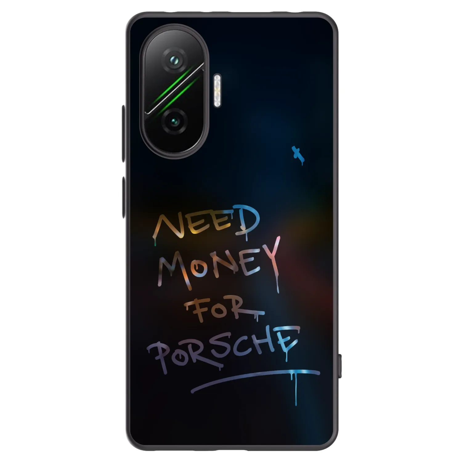 Picasee silikonski črni ovitek za Xiaomi Poco F7 5G - Neon Nights