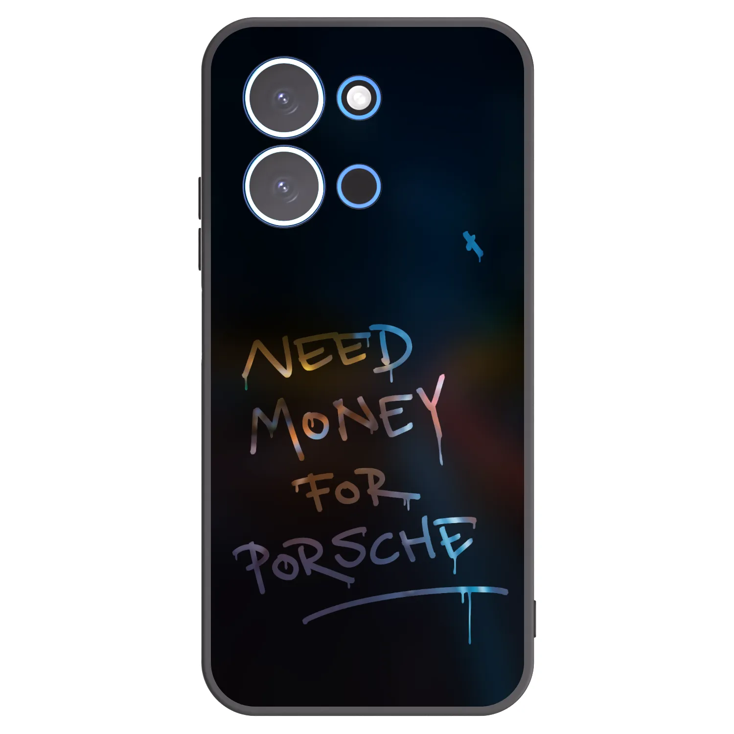 Picasee silikonski črni ovitek za Xiaomi Redmi 15C 4G - Neon Nights