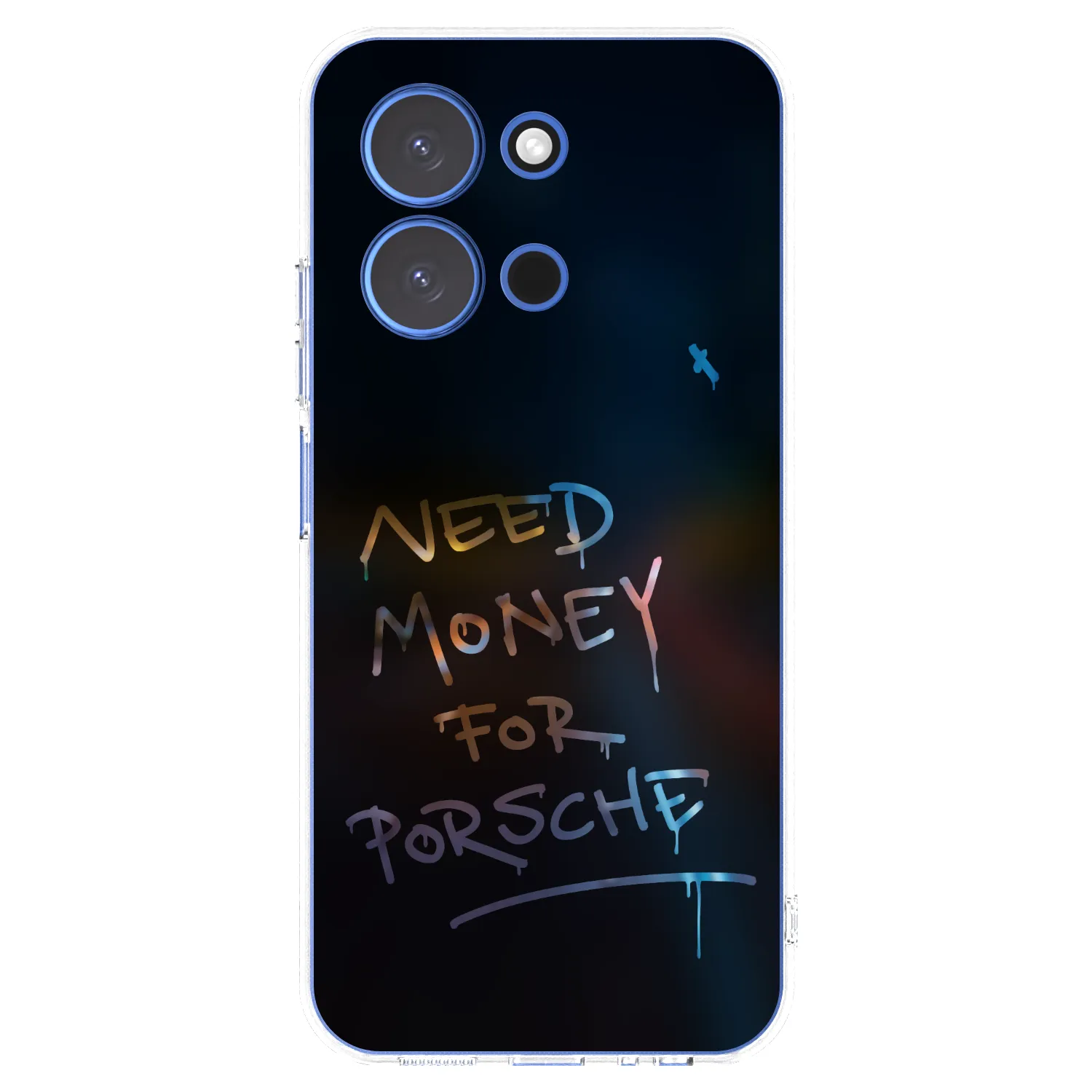 Picasee silikonski prozorni ovitek za Xiaomi Redmi 15C 4G - Neon Nights