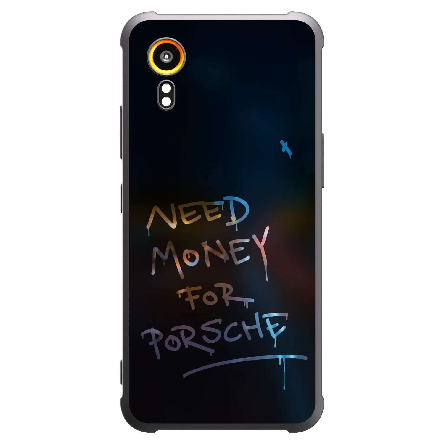 Picasee silikonski črni ovitek za Samsung Galaxy Xcover 7 - Neon Nights
