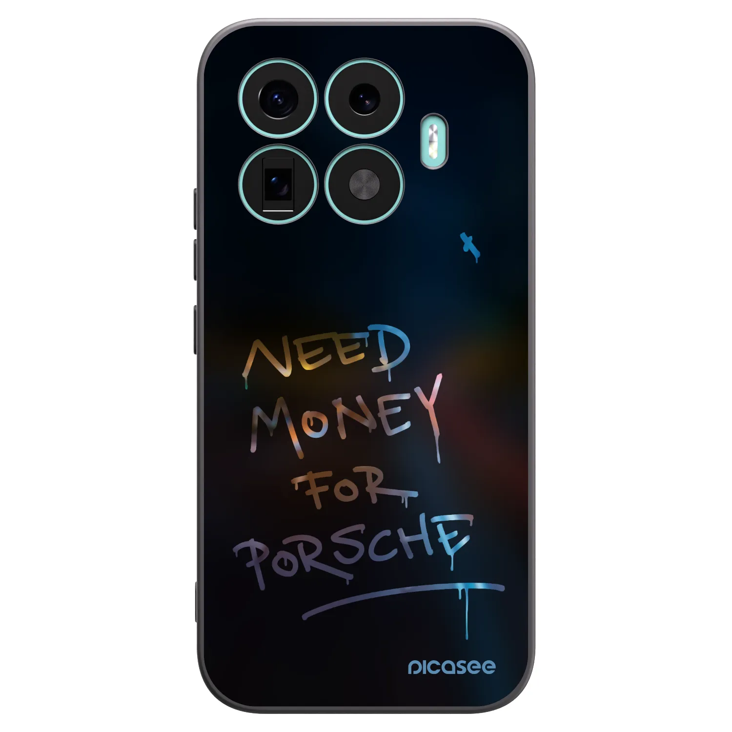Picasee silikonski črni ovitek za Xiaomi 17T - Neon Nights