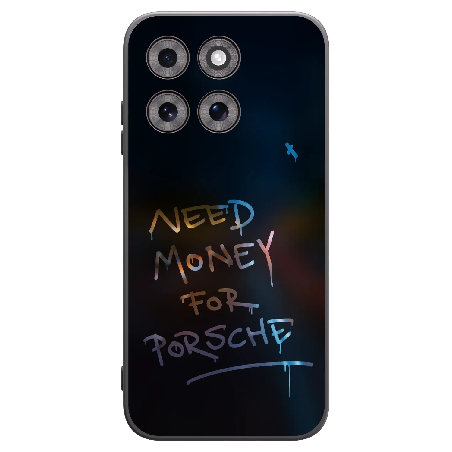 Picasee silikonski črni ovitek za Motorola Moto G77 - Neon Nights