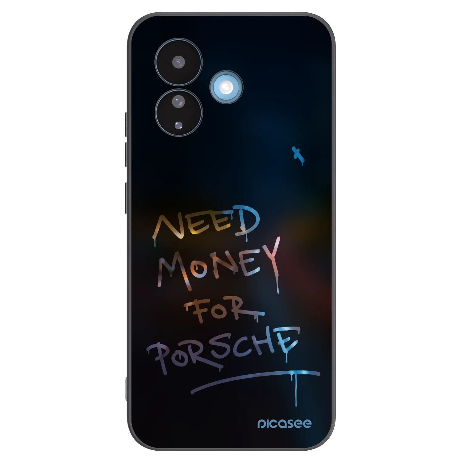Picasee silikonski črni ovitek za Xiaomi Redmi Note 17 Pro 5G - Neon Nights