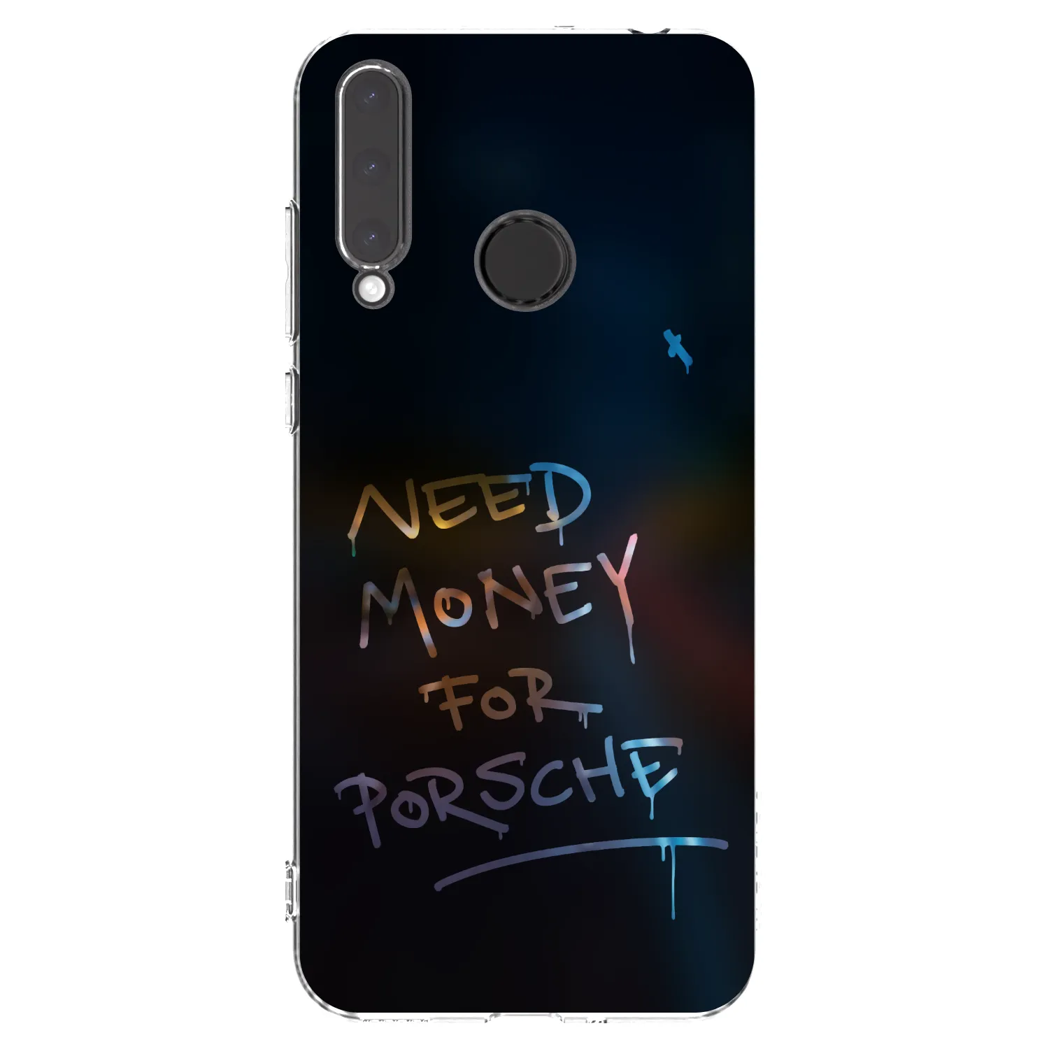 Picasee silikonski prozorni ovitek za Honor 20 Lite - Neon Nights