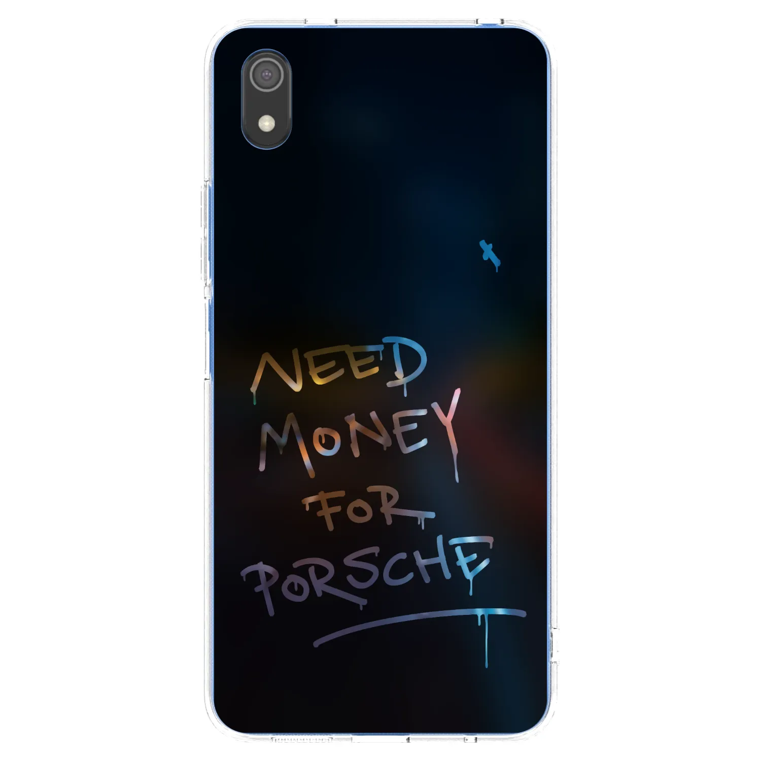 Picasee silikonski prozorni ovitek za Xiaomi Redmi 7A - Neon Nights