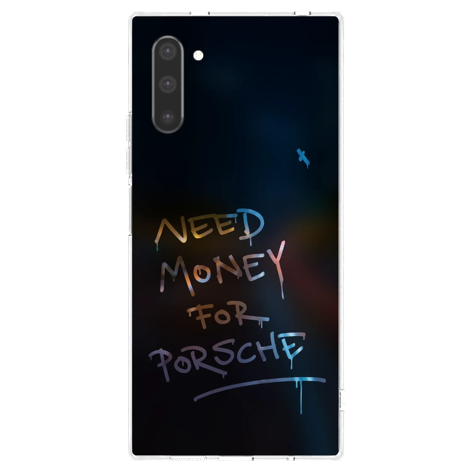 Picasee silikonski prozorni ovitek za Samsung Galaxy Note 10 N970F - Neon Nights