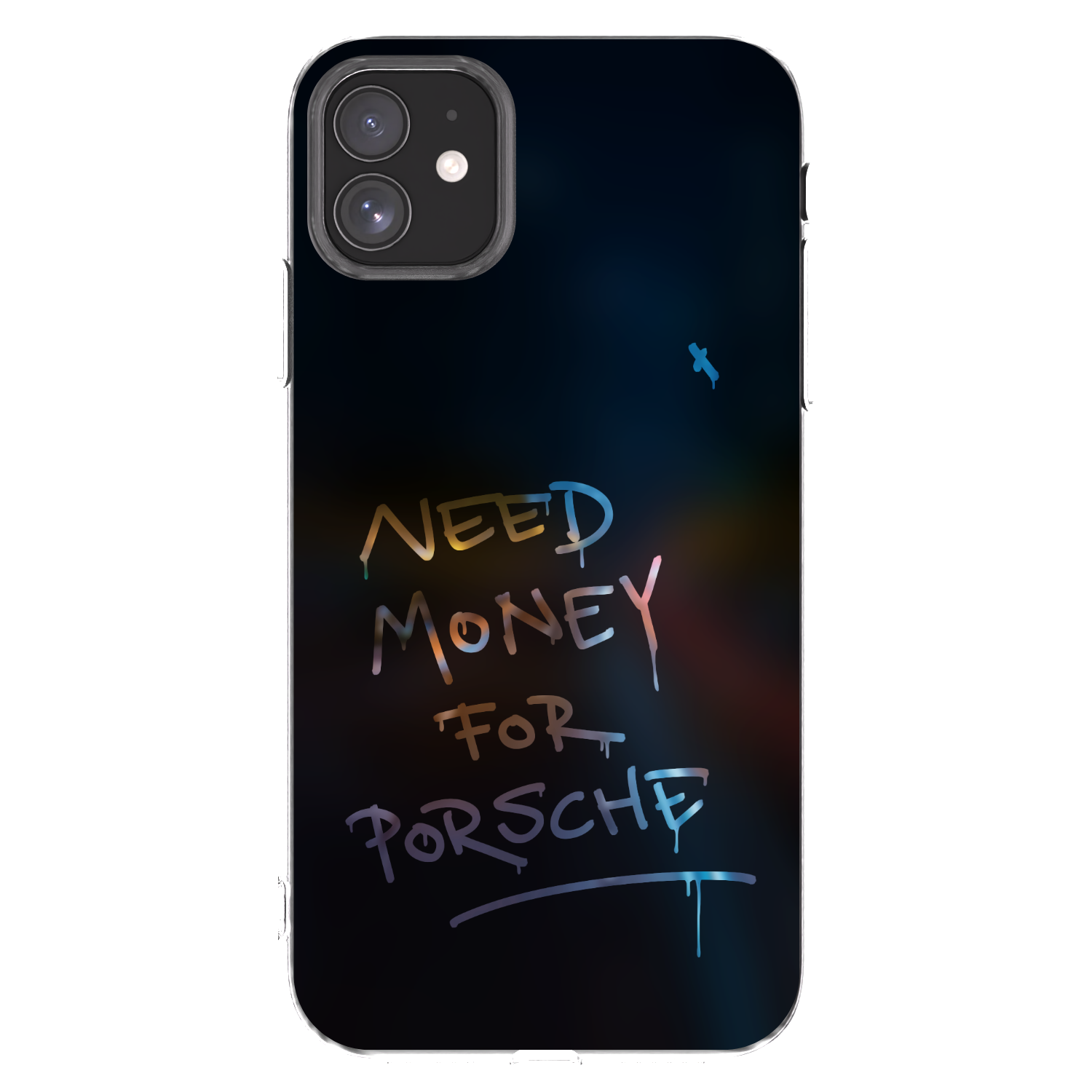 Picasee silikonski prozorni ovitek za Apple iPhone 11 - Neon Nights