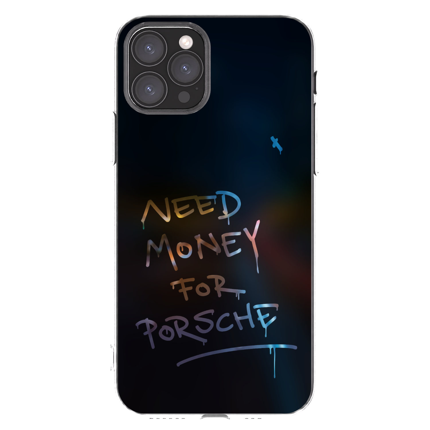 Picasee silikonski prozorni ovitek za Apple iPhone 11 Pro - Neon Nights