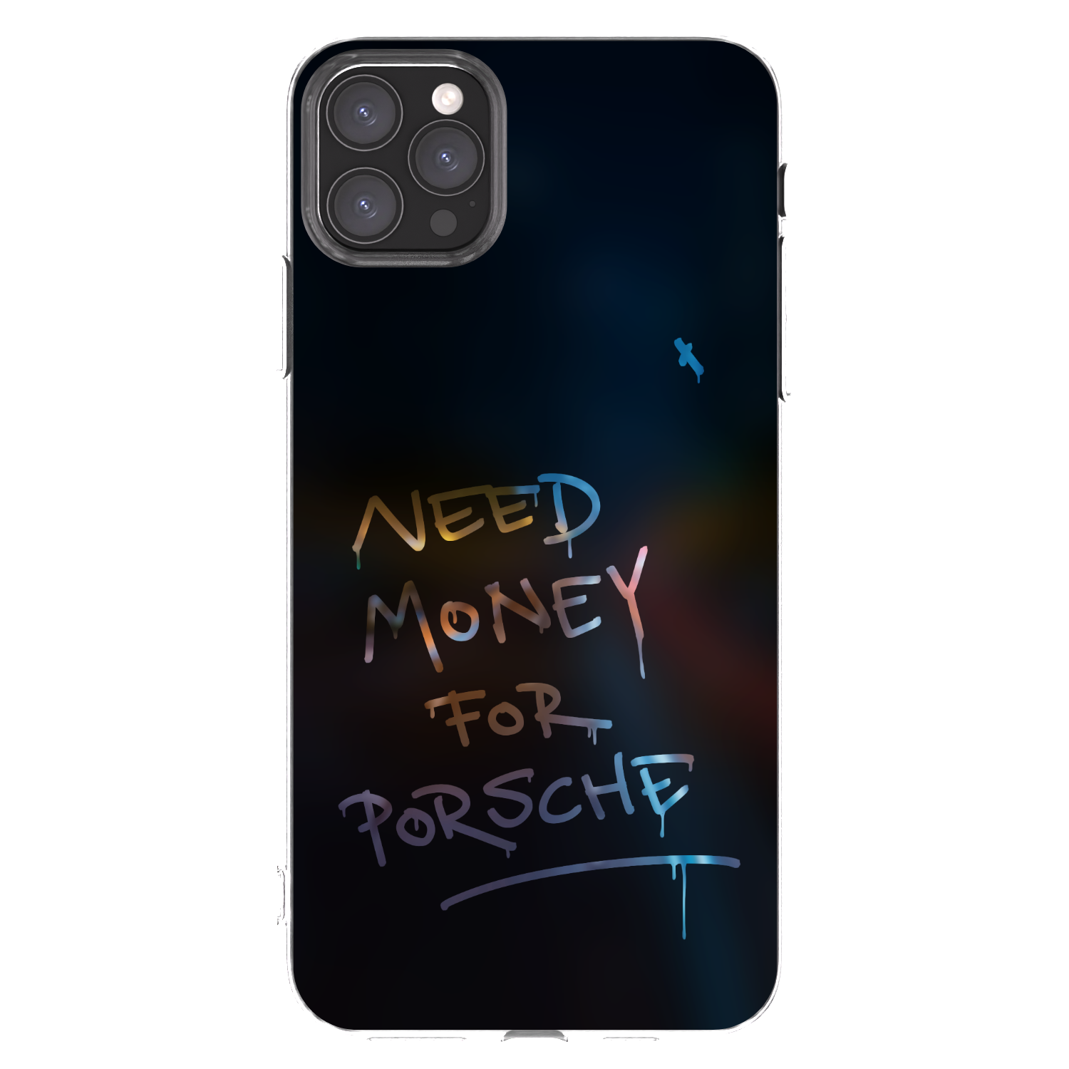 Picasee silikonski prozorni ovitek za Apple iPhone 11 Pro Max - Neon Nights