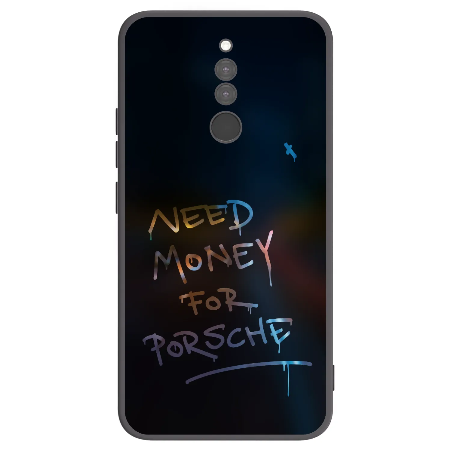 Picasee silikonski črni ovitek za Xiaomi Redmi 8 - Neon Nights