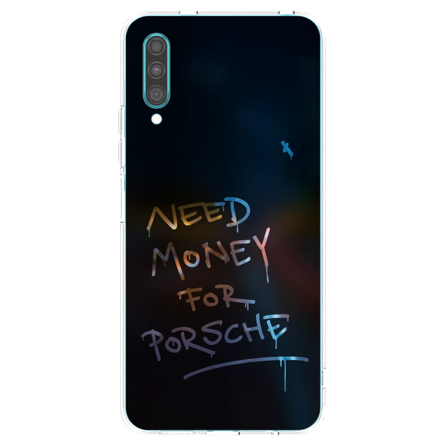 Picasee silikonski prozorni ovitek za Samsung Galaxy A30s A307F - Neon Nights
