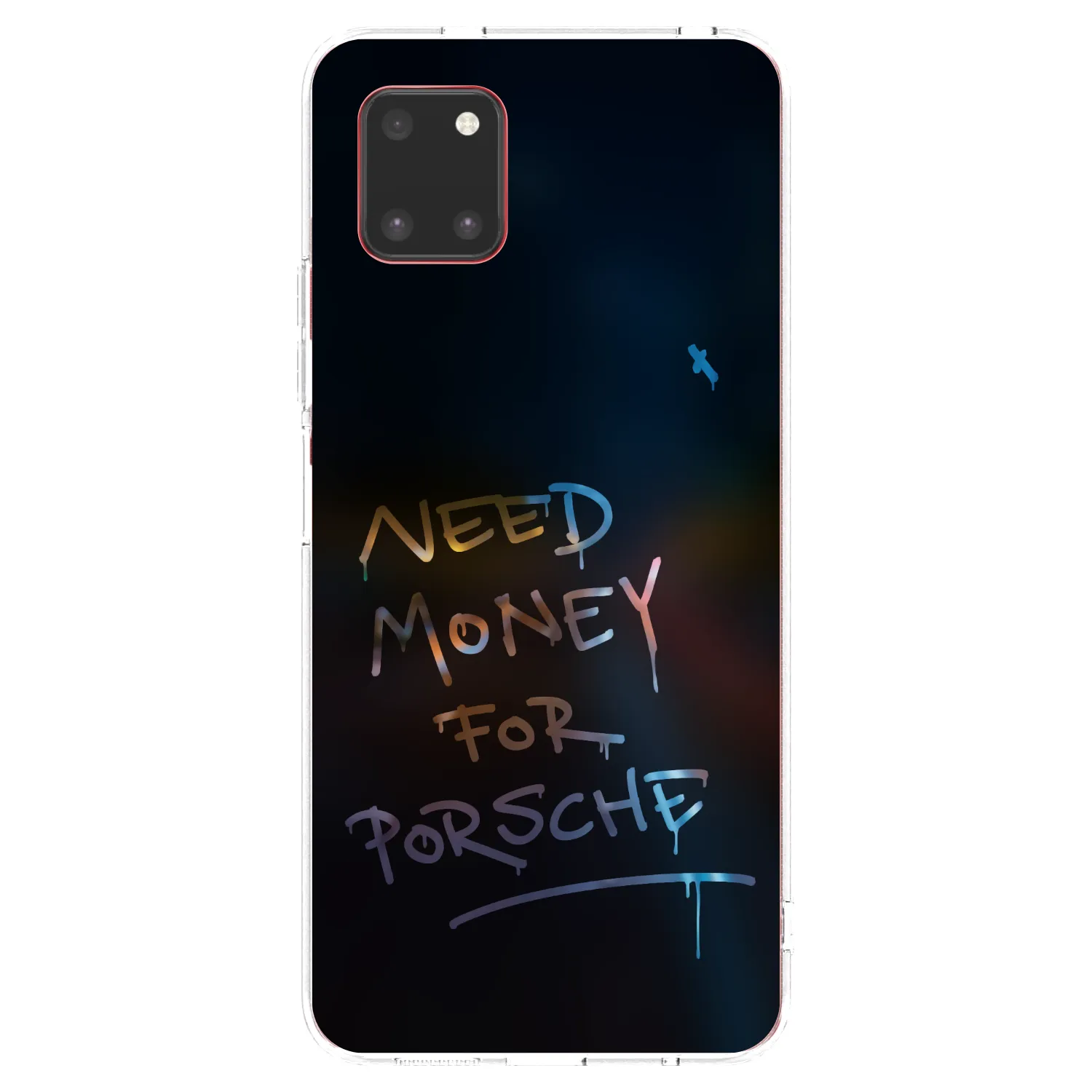 Picasee silikonski prozorni ovitek za Samsung Galaxy Note 10 Lite N770F - Neon Nights