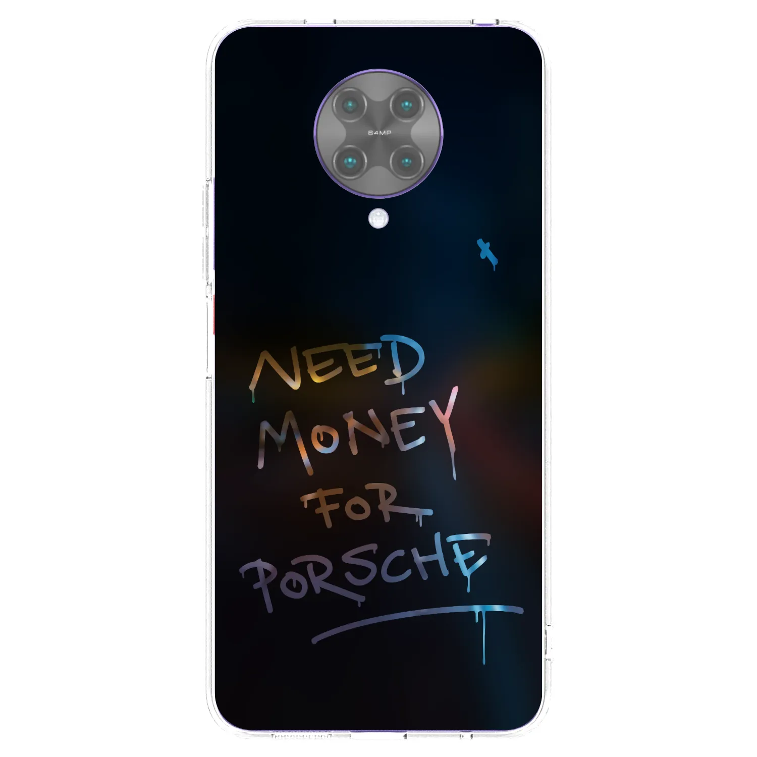 Picasee silikonski prozorni ovitek za Xiaomi Poco F2 Pro - Neon Nights