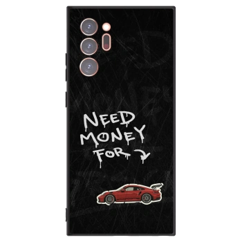 Picasee silikonski črni ovitek za Samsung Galaxy Note 20 Ultra - Track Mode