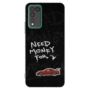 Picasee silikonski prozorni ovitek za Honor 10X Lite - Track Mode