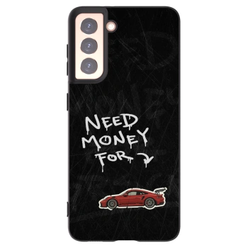 Picasee silikonski črni ovitek za Samsung Galaxy S21 5G G991B - Track Mode