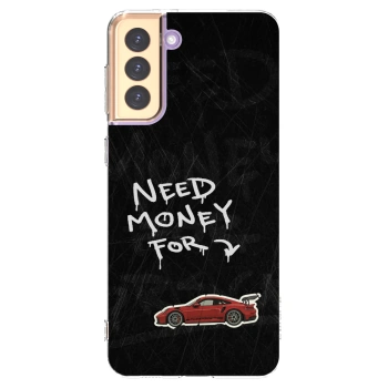 Picasee silikonski prozorni ovitek za Samsung Galaxy S21+ 5G G996F - Track Mode