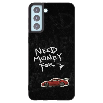 Picasee silikonski črni ovitek za Samsung Galaxy S21+ 5G G996F - Track Mode