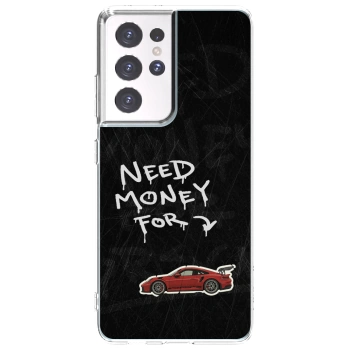 Picasee silikonski prozorni ovitek za Samsung Galaxy S21 Ultra 5G G998B - Track Mode