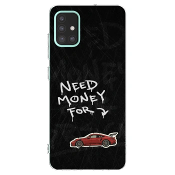 Picasee silikonski prozorni ovitek za Samsung Galaxy M31s - Track Mode